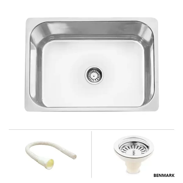 Square Single Bowl Kitchen Sink