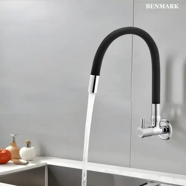 Kara Wall-Mount Kitchen Sink Tap