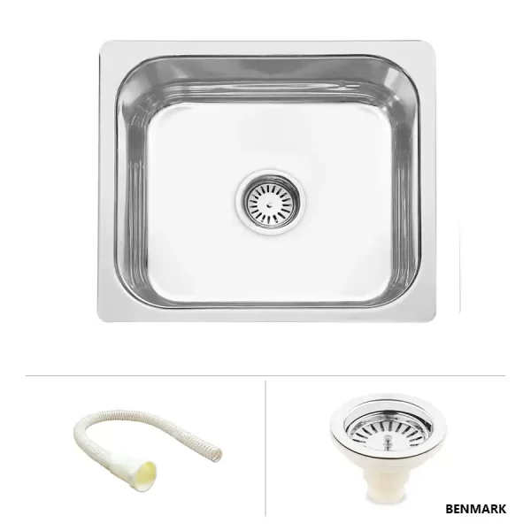 Square Single Bowl Kitchen Sink