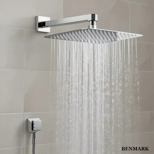 Ultra Sleek 304-Grade Overhead Shower