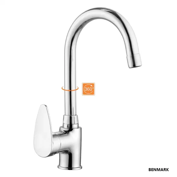 Eclipse Single Lever Deck-Mount Kitchen Sink Mixer Tap