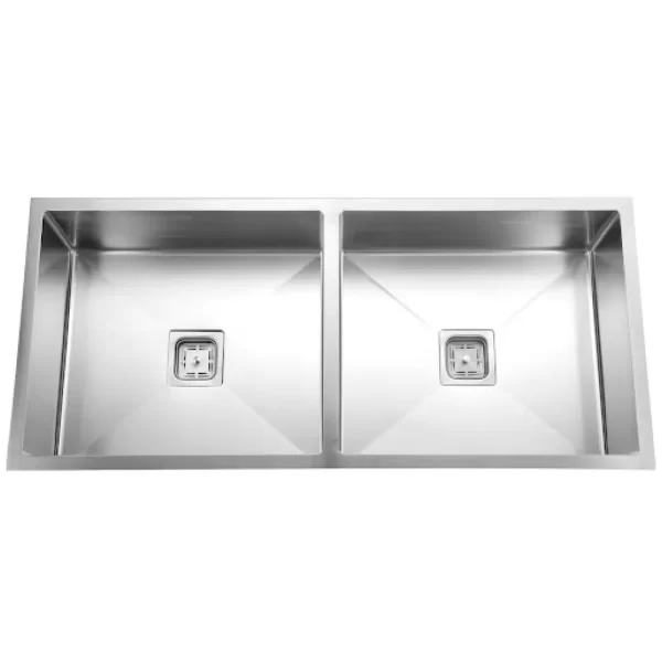 Crux Double Bowl Stainless Steel Kitchen Sink